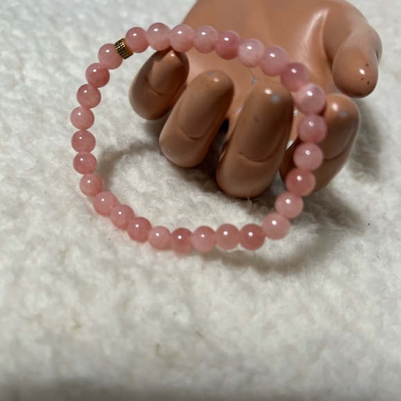 Bracelet 6mm Pink Salmon Coral - Picture 6 of 7